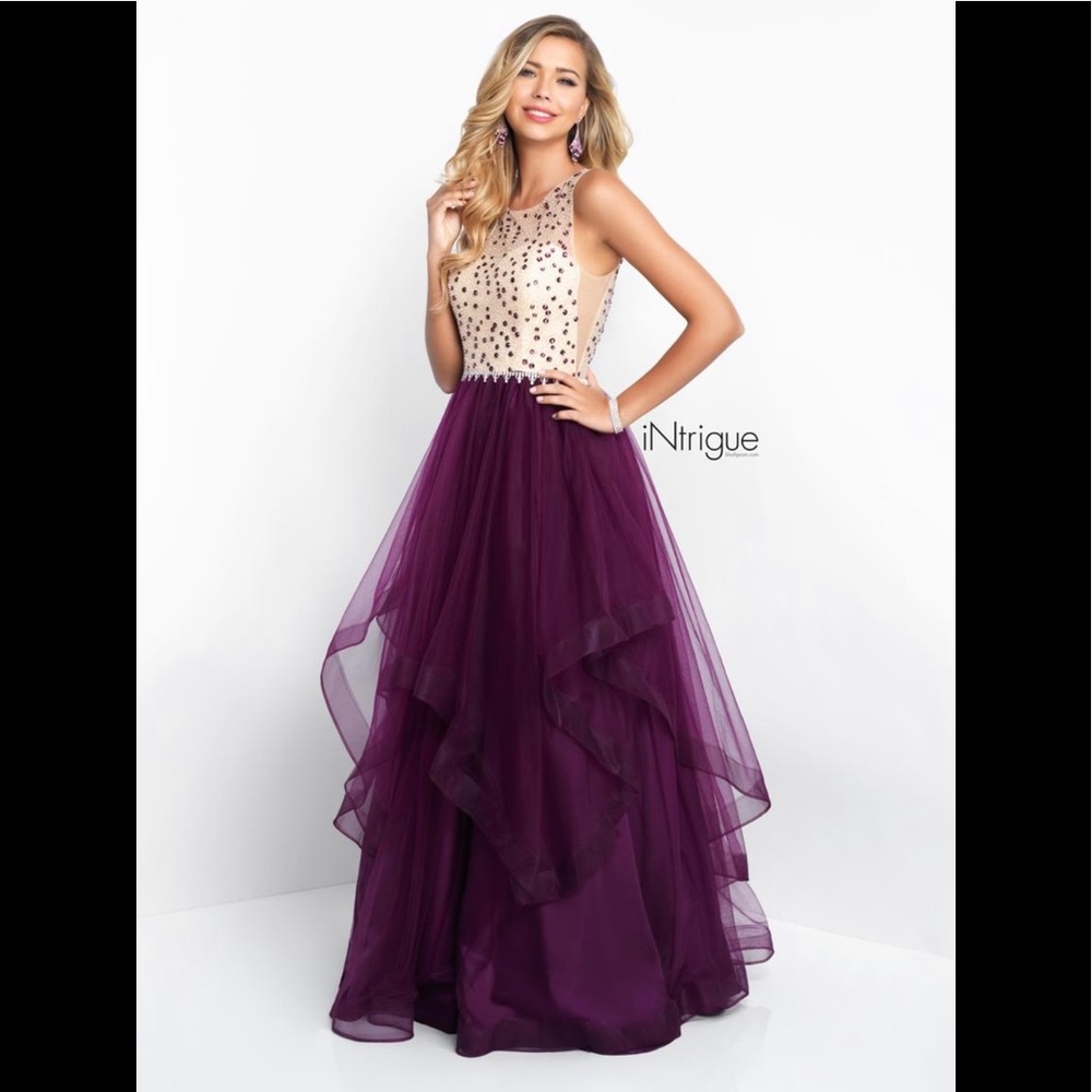 Blush prom dress style-421